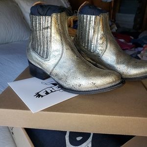 Freebird boots, Style Salamanca, Silver Size 10